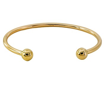 9ct gold 15.5g Torque Bangle